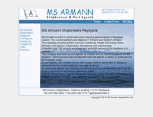 Tablet Screenshot of msarmann.com